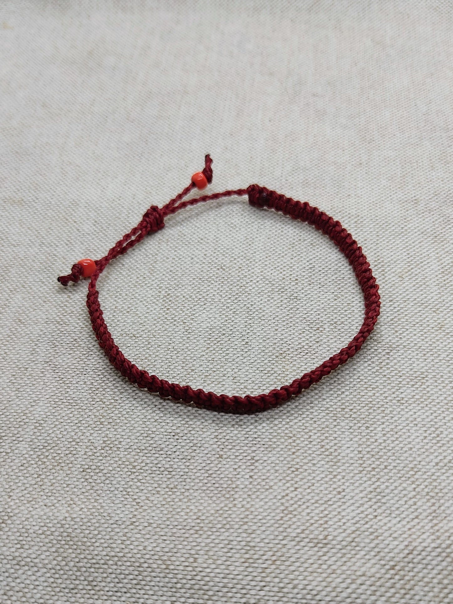 Friendship bracelet rosso (+ colori)