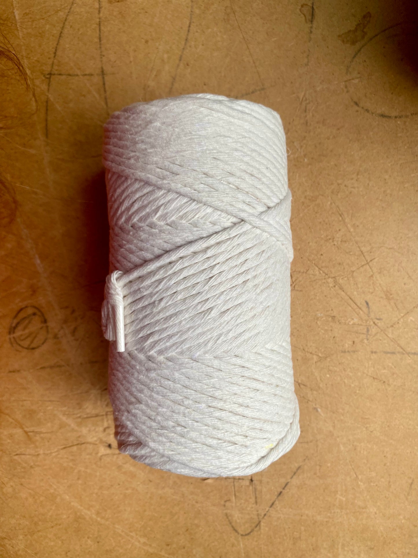 Bobina 200 mt corda un capo 5 mm (naturale)
