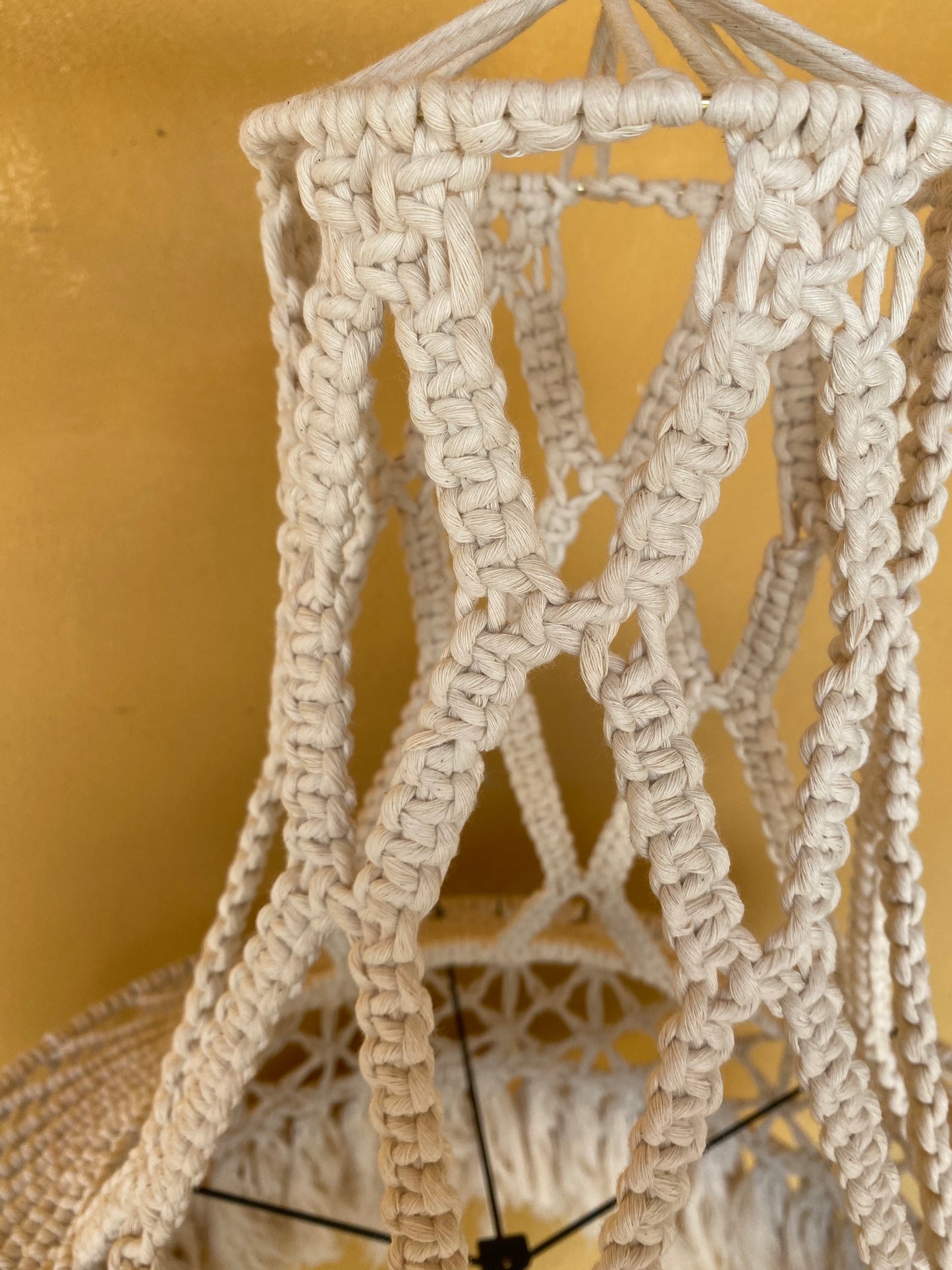 Cumbiana - paralume XL a macramé