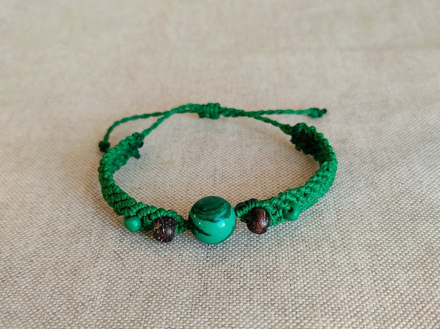 Bracciale Chakra con pietre semipreziose e perle di cocco (+ colori)
