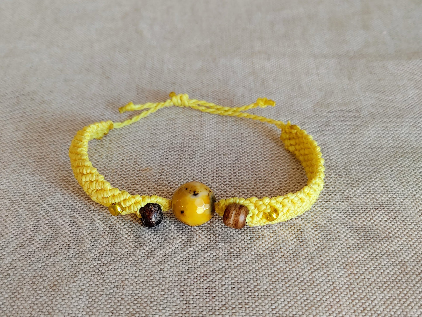 Bracciale Chakra con pietre semipreziose e perle di cocco (+ colori)