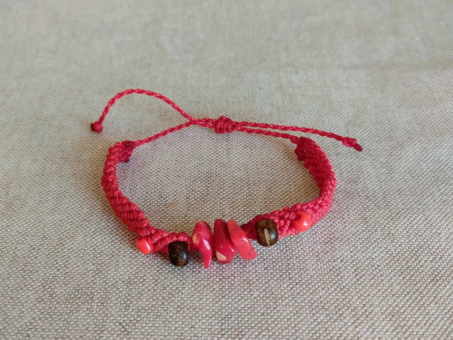 Bracciale Chakra con pietre semipreziose e perle di cocco (+ colori)