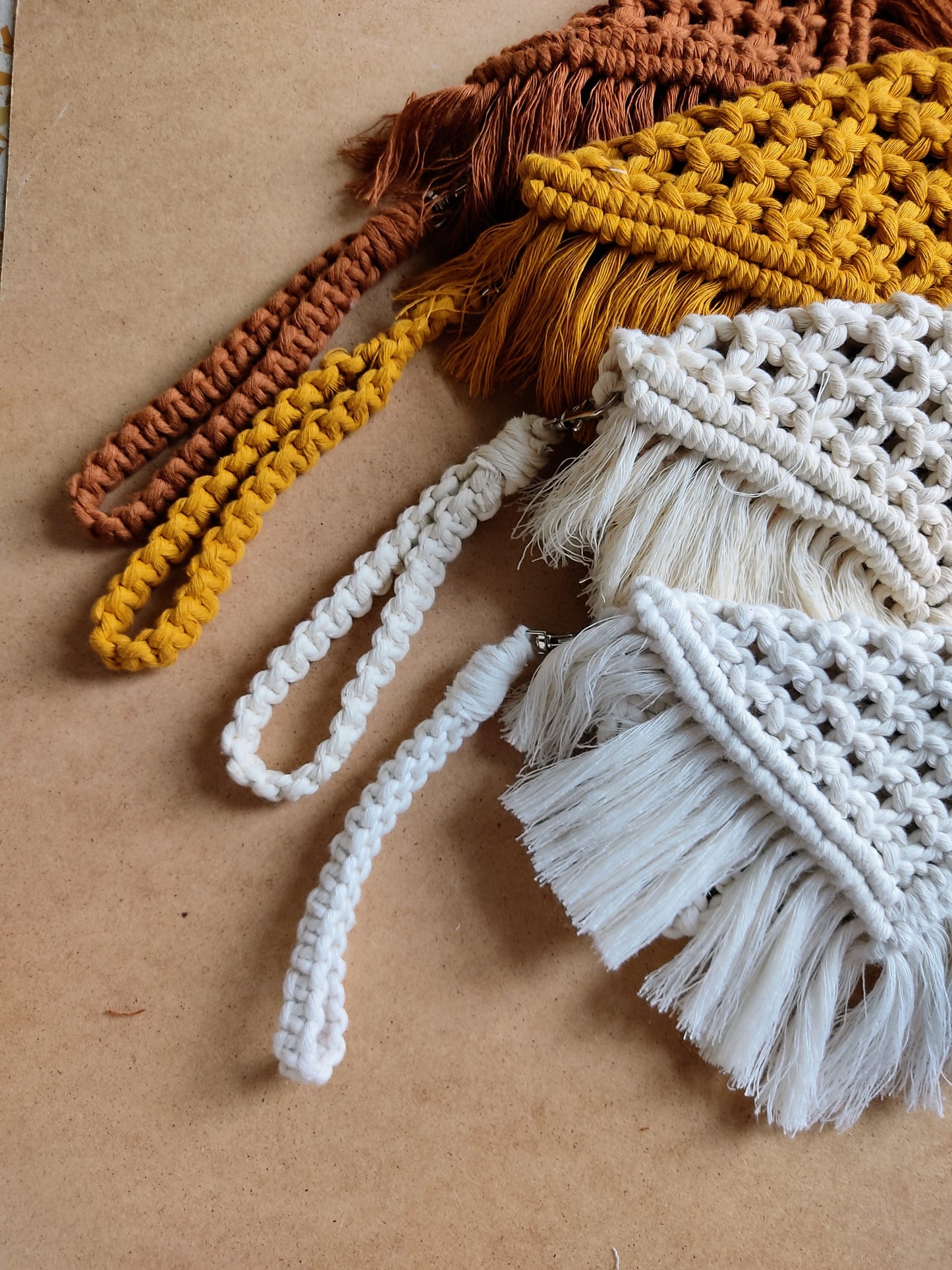 Mini pochette a busta in cotone (+ colori)