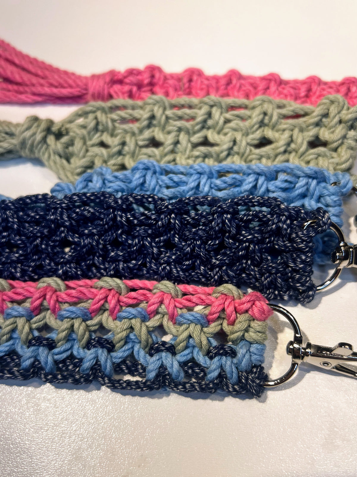 Macramé Hydrangea Keychain Kit