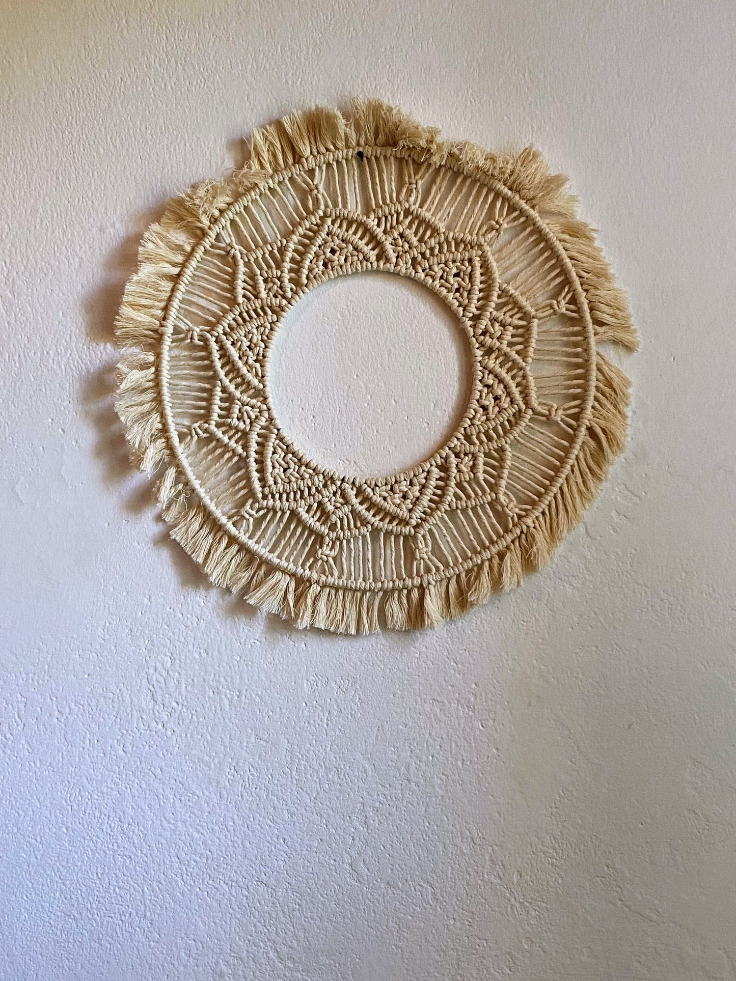 Delhi - mandala a macrame