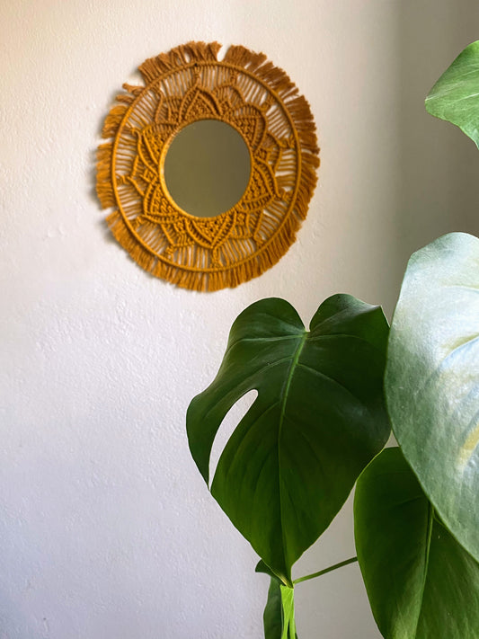 Delhi - macrame mirror