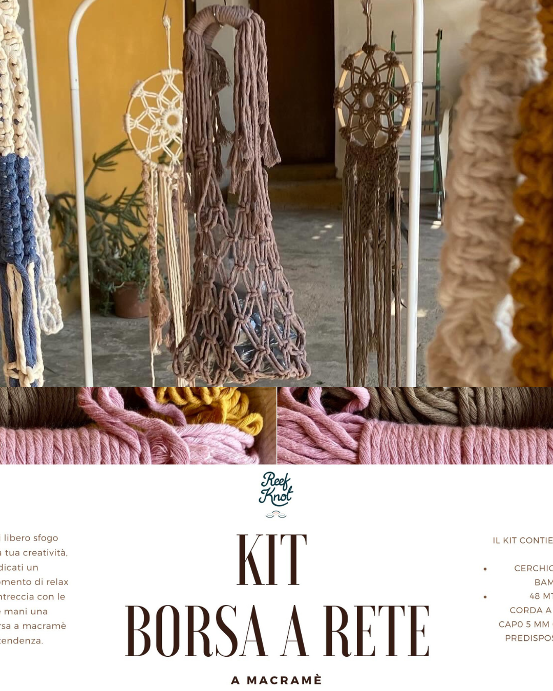 Kit borsa con maniglie