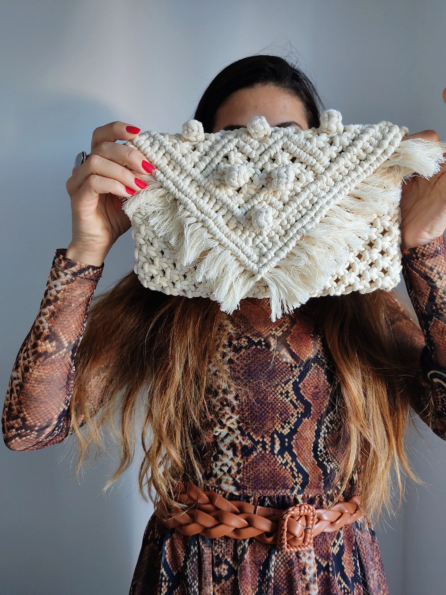Pochette a pois in cotone (+ colori)