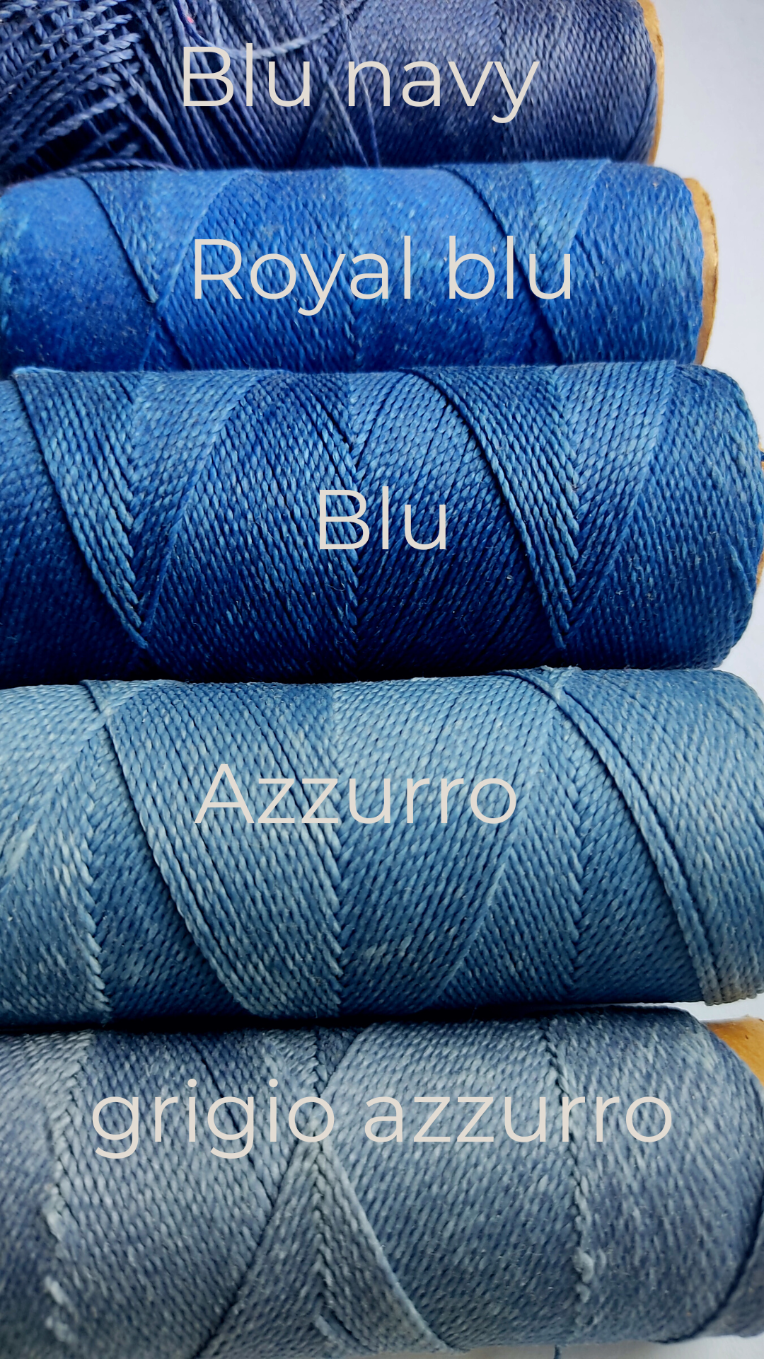 scegli colore blu o azzurro sfumature a catalogo