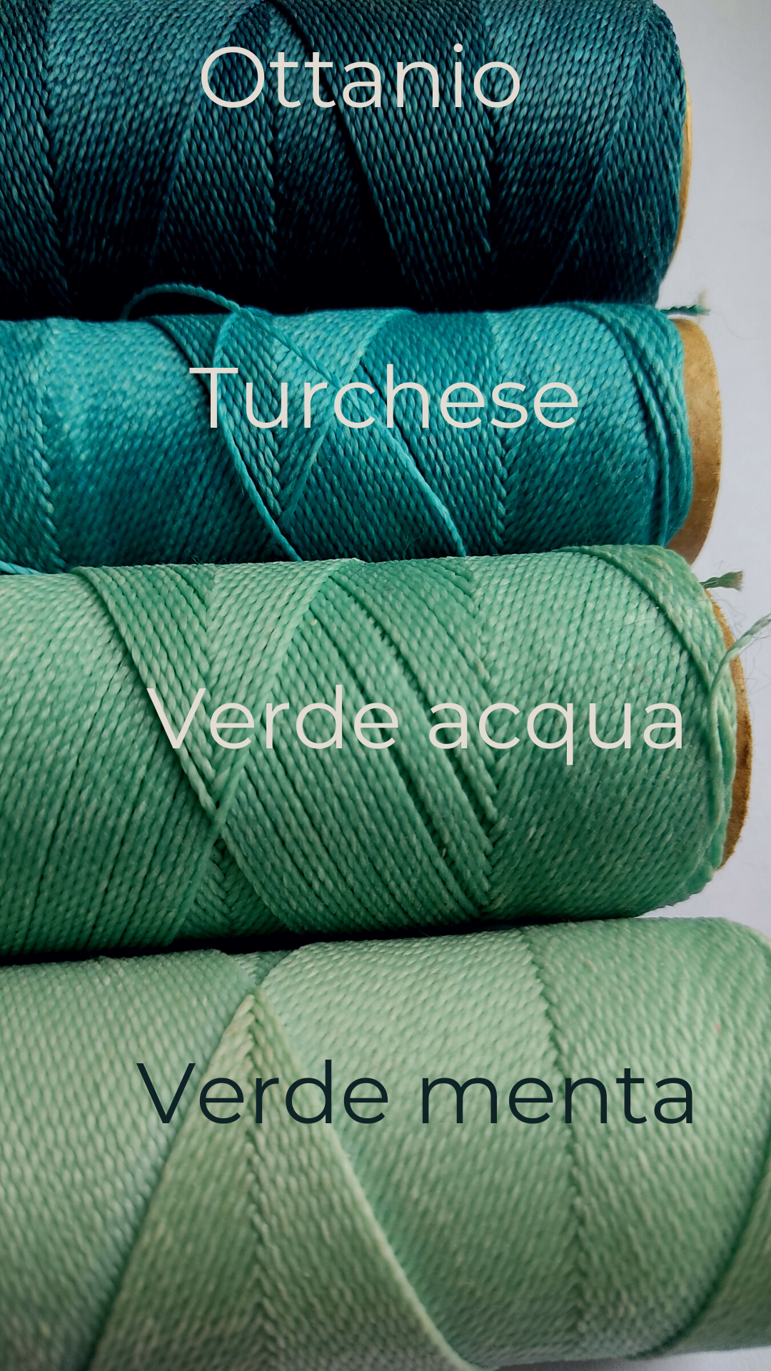 scegli colore turchese o verde acqua sfumature a catalogo