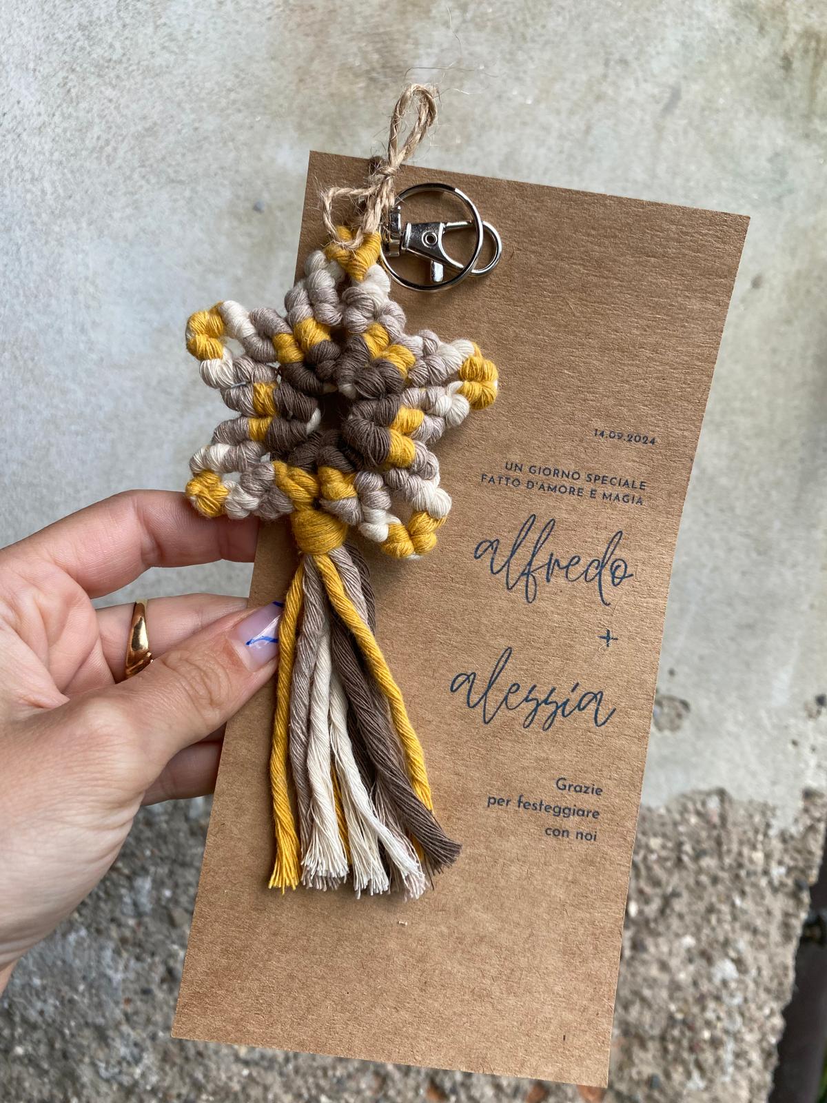 Heart key ring/favor