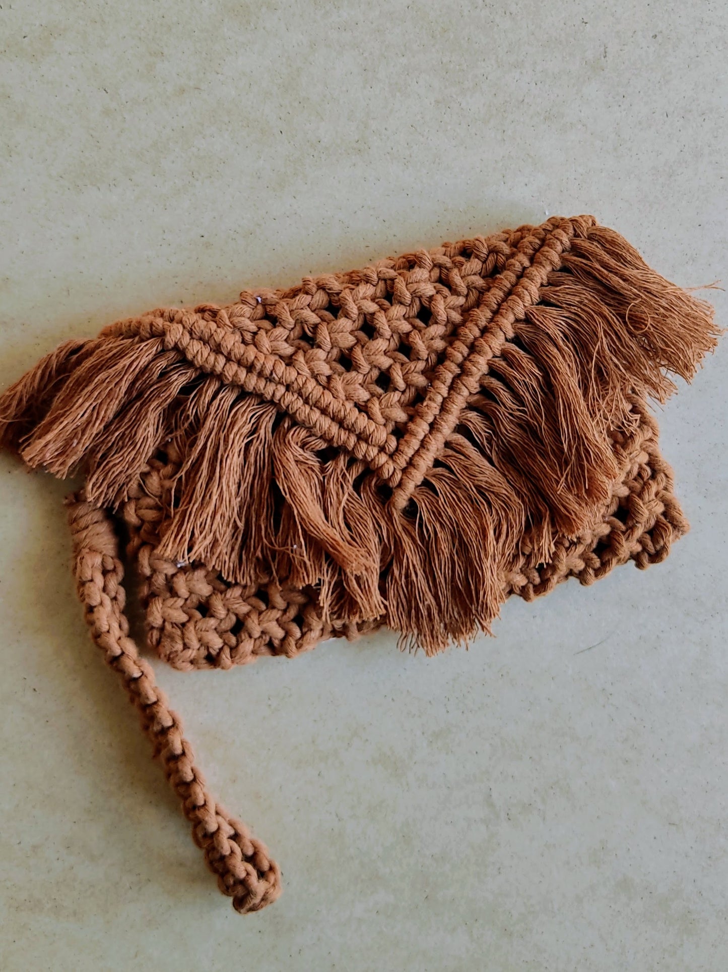 Mini pochette a busta in cotone (+ colori)