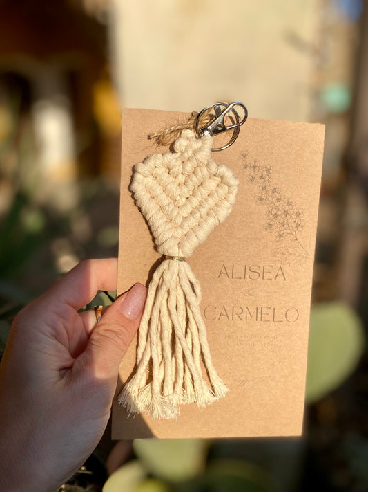 Heart key ring/favor