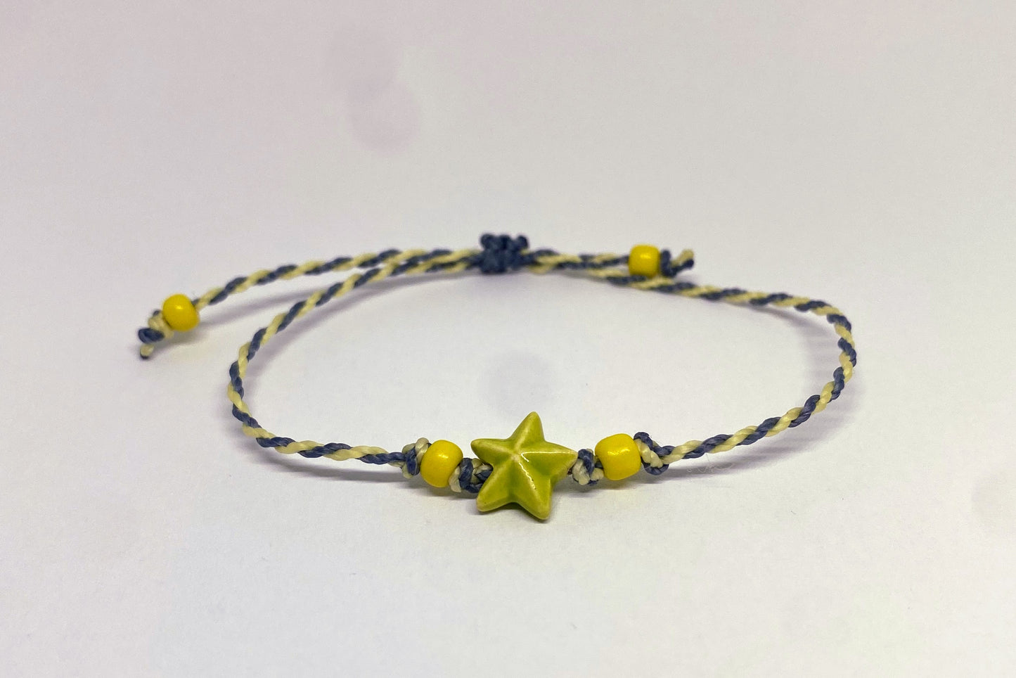 Blue water friendship bracelet (+ colors)