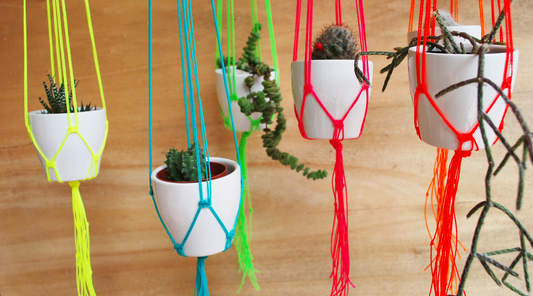 Mini plant hanger - neon collection (+ colors)