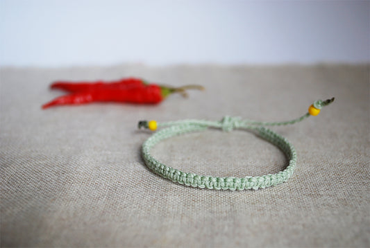 braccialetto verde mela flat