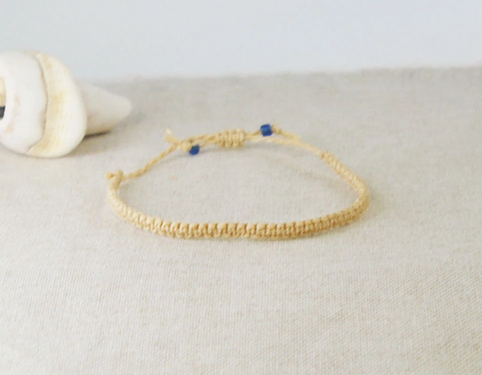 Neutral tones friendship bracelet (+ colors)